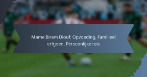 Mame Biram Diouf: Opvoeding, Familieel erfgoed, Persoonlijke reis