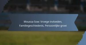 Moussa Sow: Vroege invloeden, Familiegeschiedenis, Persoonlijke groei